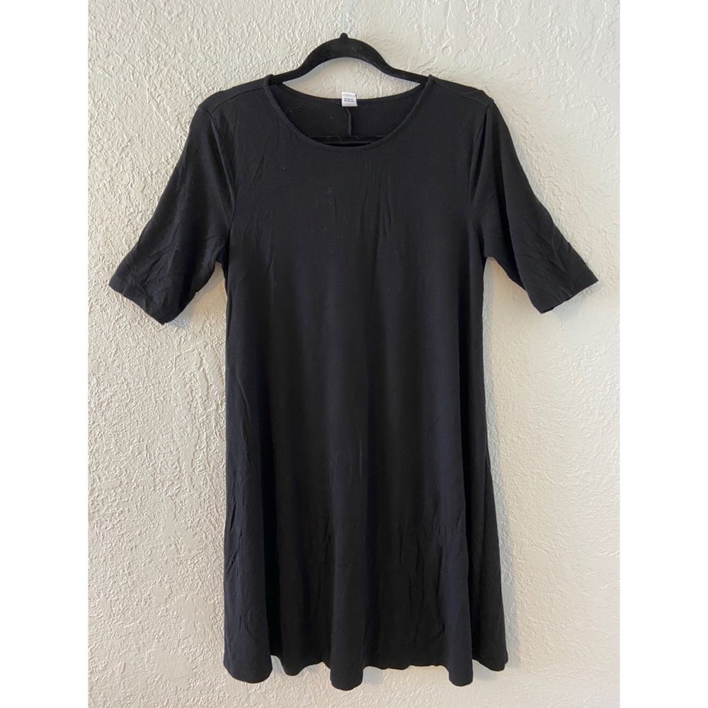 Simple black dress